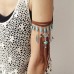 Milaad exotic necklace female collarbone chain tassel arm chain Bohemian style ethnic jewelry invia