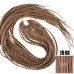 Milaad ultra-long thin European and American hip-hop girl group trendy headwear wig dirty braided hair extension ponytail personalized spicy girl