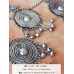 Vintage antique retro Bohemian eyebrow pendant headwear exotic silver tassel handmade earrings hair chain hidden