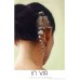 Ethnic style headwear Hanfu feather Bohemian hairpin bun female Chinese ancient style feather tassel hair accessory costume