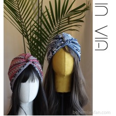 Dubai Morocco desert travel photo ethnic style headscarf Bohemian exotic style hippie wind turban hat