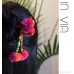 Colorful solid wood hairpin female bun retro Thai-style Yunnan ethnic style holiday travel photography headwear