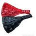 Invia red Bohemian cotton headband cashew flower pirate headscarf hippie hairband headwear hippie hip-hop style