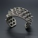 Vintage silver jewelry ethnic style heavy work old silver bracelet Bohemian jewelry ancient style hair crown Nepal invia