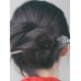 Li Yunxiao's same heavy industry silver hairpin female bun ancient style retro ethnic hair accessory costume TV drama jewelry