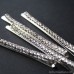 Ins style inlaid crystal full diamond hair clip side clip high-end feeling cocktail party bar European and American fashion show