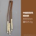 European and American hip-hop African dirty braid buckle braided accessories large hole wooden bead Bohemian headwear ethnic style hair accessories