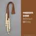 European and American hip-hop African dirty braid buckle braided accessories large hole wooden bead Bohemian headwear ethnic style hair accessories