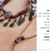 Invia retro Bohemian style Tibetan headwear tassel headband ethnic exotic grassland forehead chain