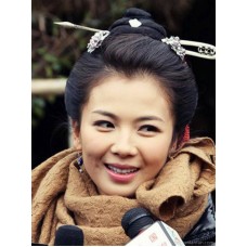 Li Yunxiao's same style hairpin ancient style bun retro ethnic style headdress female hair accessories TV drama Hanfu accessories