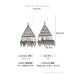 Exquisite heavy ethnic style Nepalese silver jewelry tassel earrings short triangle earrings ancient style