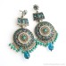 Indian jewelry female earrings big earrings bohemian style jewelry long temperament court earrings exaggerated