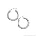 Méladebao stainless steel gold round hoop earrings European and American exaggerated high fashion circle earrings for women