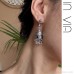 Invia retro ethnic style earrings tassel earrings 925 silver needle Indian exotic style Bohemian jewelry