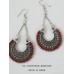 Indian jewelry ethnic bohemian style earrings 925 silver needle retro earrings female ear drops without ear holes ear clips