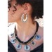 Limited edition! High-end large circle earrings women's ethnic style jewelry retro exaggerated hippie BOHO Bohemian