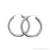 Méladebao stainless steel gold round hoop earrings European and American exaggerated high fashion circle earrings for women