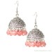 Tibetan jewelry earrings autumn and winter red Indian jewelry tassel birdcage hypoallergenic earrings ethnic ancient style