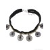 Necklace headband dual-use! Inlaid with black stone ethnic style necklace female clavicle chain retro bohemian hippie collar