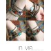 Vintage Nepalese Tibetan decoration bracelet, ethnic style, natural stone bracelet, amber and sandalwood Buddhist beads, sweater chain invia