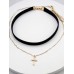 Black velvet neck chain double-layer collar necklace ins cold wind female clavicle chain neck strap net red simple choker