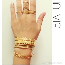 Invia high-end Bohemian Egyptian Greek Indian bracelet bracelet does not fade retro court jewelry