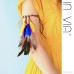 Feather arm jewelry arm chain bracelet bohemian style accessories seaside vacation film and dance performance invia