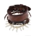 Native American tribal style wrist decoration Navajo leather bracelet female male wide bracelet covering scars retro personality