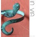 Bohemian wind arm bracelet jewelry retro copper green arm ring female snake arm bracelet exotic accessories ethnic send