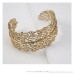 Metal lace hollow Bohemian fashion gem wide bracelet high-end winding bracelet invia Indian jewelry