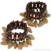 Sound African drum drummer bell tribal style ethnic dance bar performance film and television styling bracelet bracelet