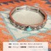 Vintage retro personalized bracelet imitation turquoise ancient silver bracelet Bohemian decoration hippie ethnic style electronic music festival