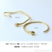 High-end Snake-shaped Copper Gold-plated Color-retaining Bracelet Indian Greek Egyptian Style Bracelet Versatile Fashion Bohemian Jewelry