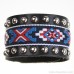 Bohemian ethnic style jewelry leather wide bracelet female scar cover wrist decoration retro tribe Indian invia