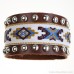 Bohemian ethnic style jewelry leather wide bracelet female scar cover wrist decoration retro tribe Indian invia