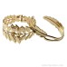 Indian Egyptian Greek Goddess Gold Leaf Bracelet Women's Open Bracelet Exaggerated Retro Bohemian