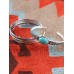 Invia Retro Vintage Plated 925 Silver Bracelet Inlaid with Turquoise Openable Adjustable Ethnic Style Nepal