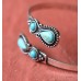 Send imitation turquoise retro vintage arm bracelet arm ring exotic arm jewelry Bohemian jewelry