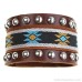 Bohemian ethnic style jewelry leather wide bracelet female scar cover wrist decoration retro tribe Indian invia