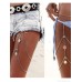 Thigh chain Bohemian style jewelry European and American hippie metal coins body chain beach vacation bikini accessories