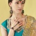 Indian jewelry female one-piece connected ring bracelet belly dance Bohemian hand accessory retro ethnic wind inlay