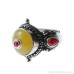 Bohemian style retro ethnic Nepalese Tibetan jewelry handmade silver inlaid red stone yellow amber ring for men